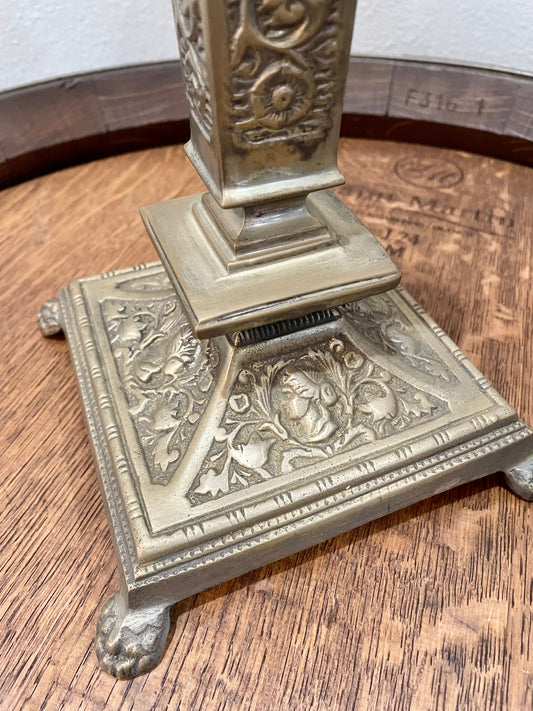 Brass Candlestick with feet